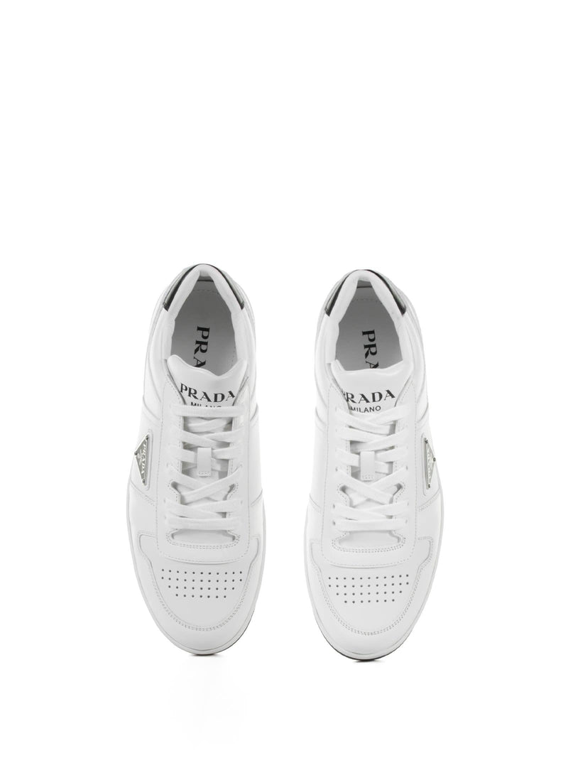 Prada Downtown Sneakers In Leather - Men - Piano Luigi