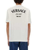 Versace T-shirt With Logo - Men - Piano Luigi