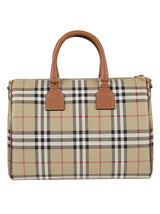 Burberry Top Handle Check Tote - Women - Piano Luigi