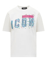 Dsquared2 Icon Pixeled T-shirt - Women - Piano Luigi