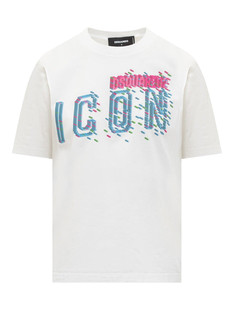 Dsquared2 Icon Pixeled T-shirt - Women - Piano Luigi