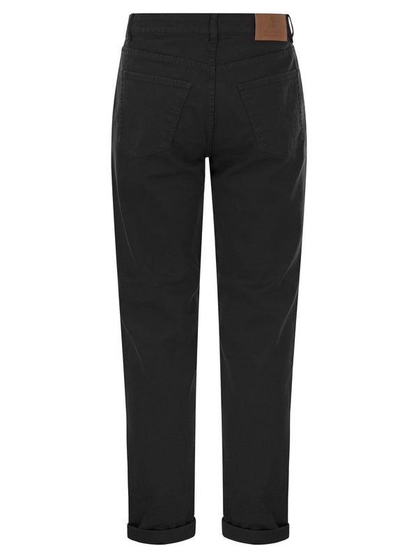 Brunello Cucinelli Five-pocket Traditional Fit Trousers In Light Comfort-dyed Denim - Men - Piano Luigi