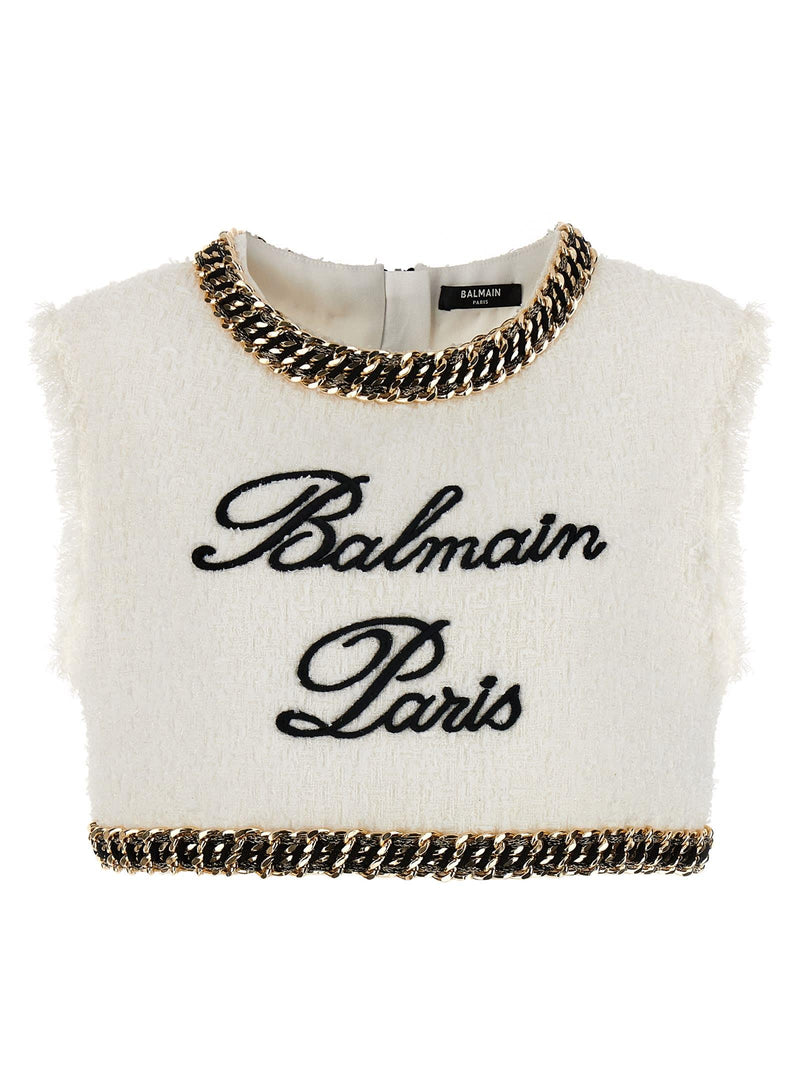 balmain Signature Top - Women - Piano Luigi