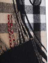 Burberry Check Print Multicolor Cashmere Scarf - Women - Piano Luigi