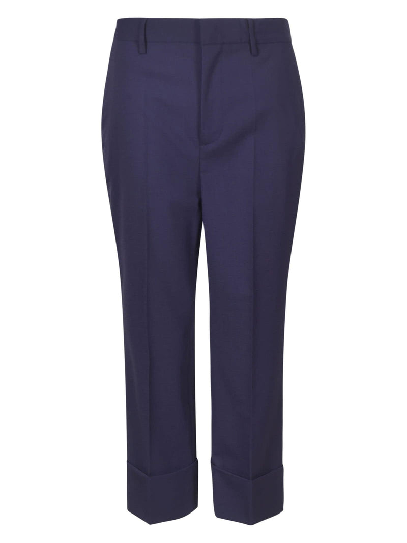 Dsquared2 Cuff Cropped Trousers - Women - Piano Luigi