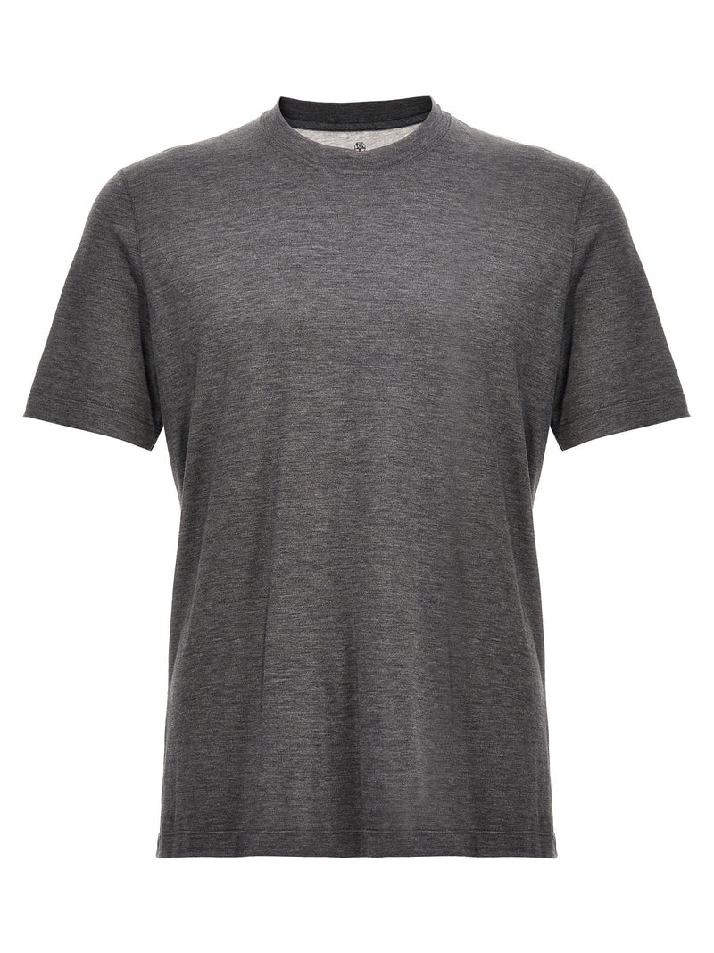 Brunello Cucinelli Crew-neck T-shirt - Men - Piano Luigi