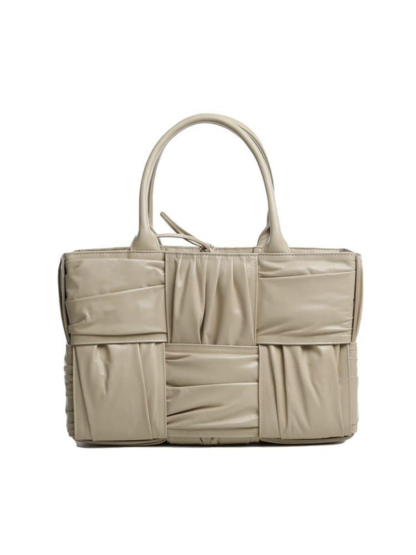 Bottega Veneta Arco Woven Pleated Tote - Women - Piano Luigi