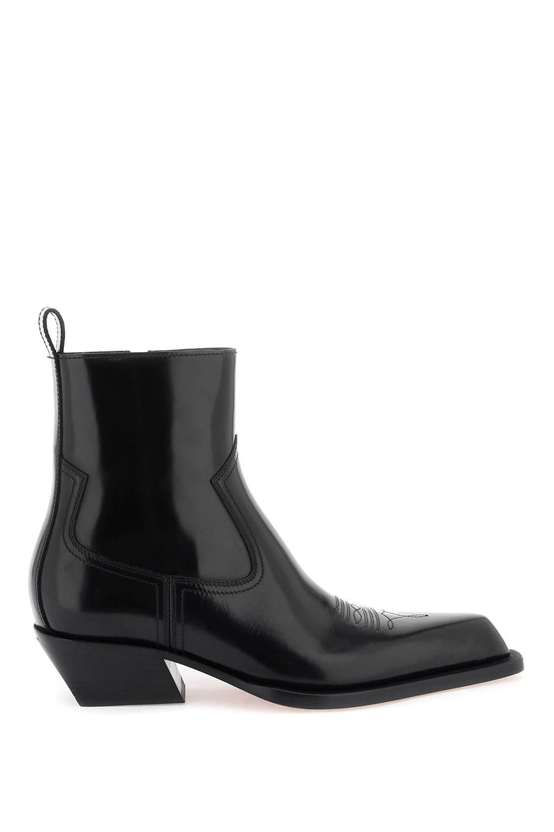 Off-White Western Blade Ankle Boots - Women - Piano Luigi