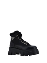 Prada Monolith Ankle Boots - Women - Piano Luigi