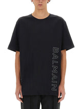 Balmain T-shirt With Logo - Men - Piano Luigi