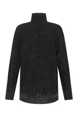 Balenciaga Creased Turtleneck Knit Jumper - Women - Piano Luigi