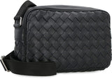 Bottega Veneta Classic Leather Camera Bag - Men - Piano Luigi