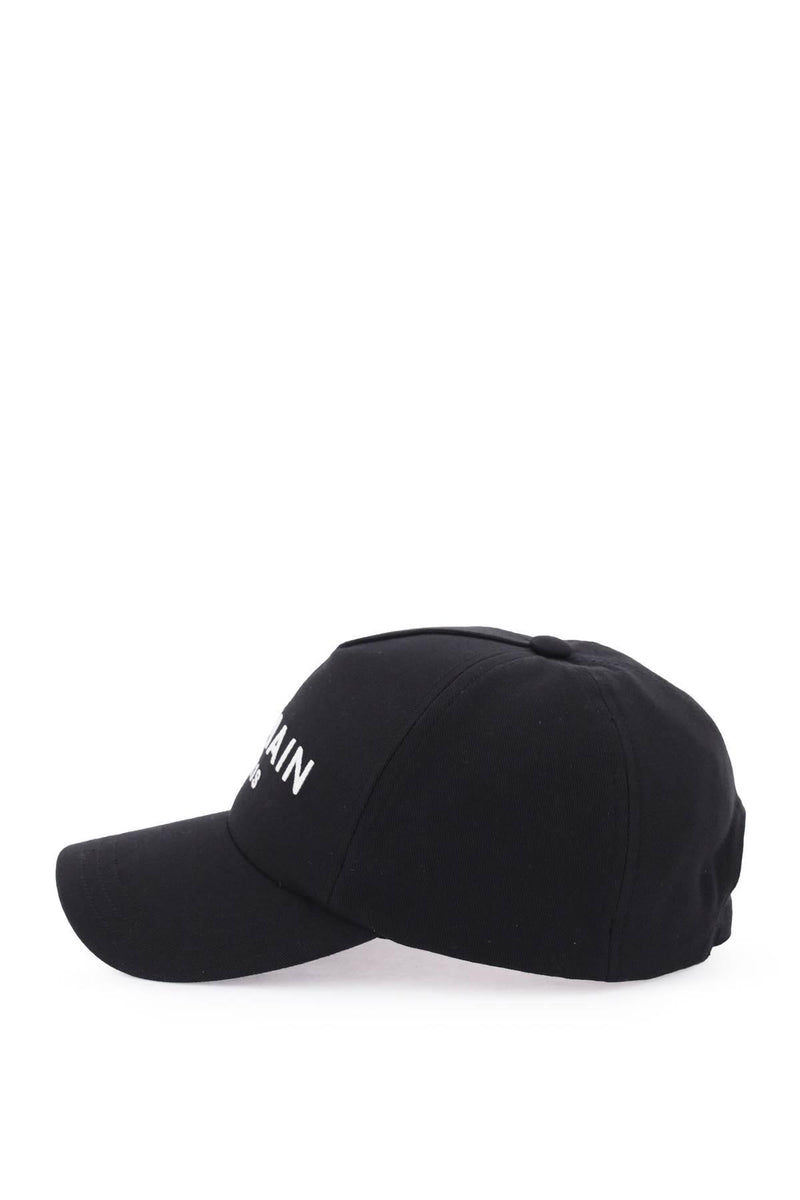 Balmain Logo Embroidery Baseball Cap - Men - Piano Luigi