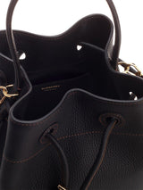 Burberry Leather Bucket Bag - Women - Piano Luigi