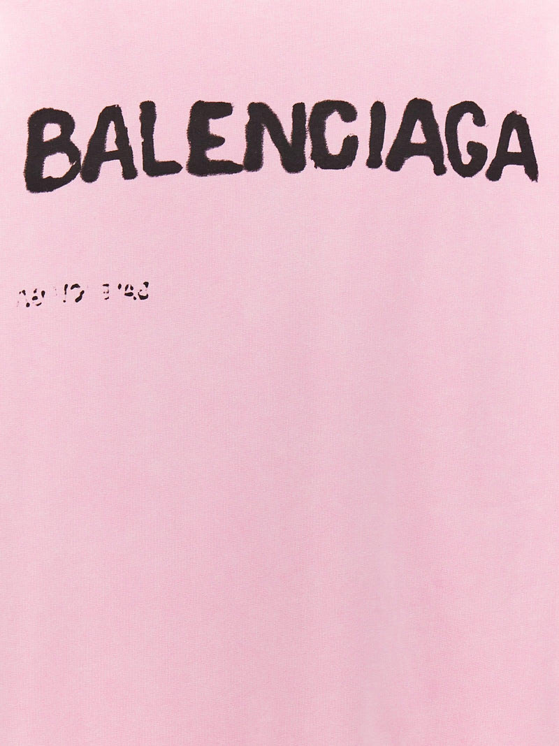 Balenciaga Oversize Logo Print Sweatshirt - Women - Piano Luigi