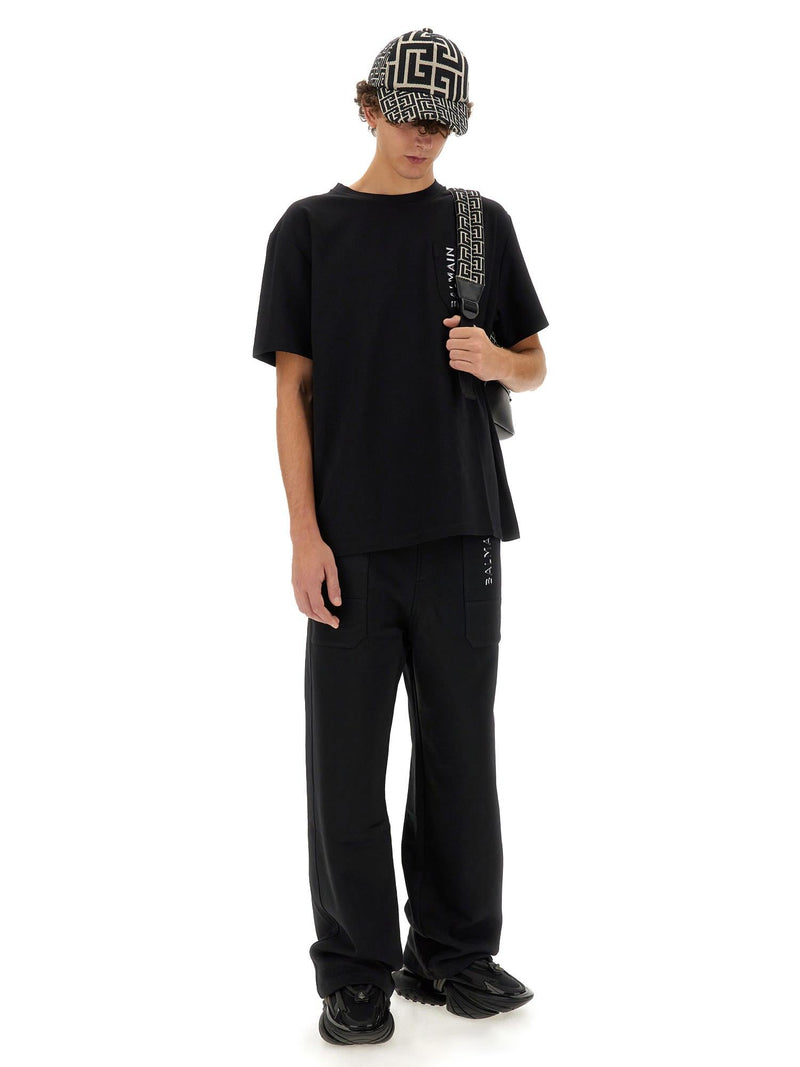 Balmain T-shirt With Logo - Men - Piano Luigi