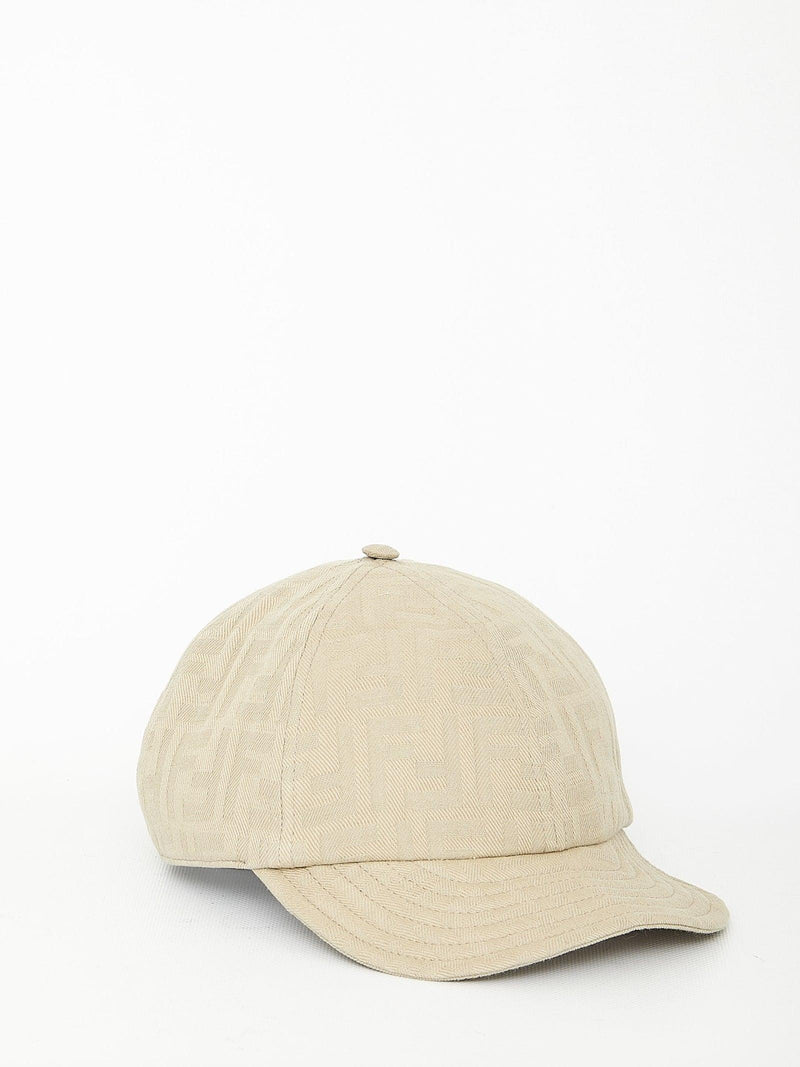 Fendi Beige ff Baseball Cap - Men - Piano Luigi