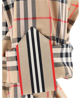 Burberry Checked Tie-waist Shirt Dress - Women - Piano Luigi