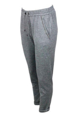 Brunello Cucinelli Jogging Trousers In Cotton And Silk With Monili On The Pockets - Women - Piano Luigi