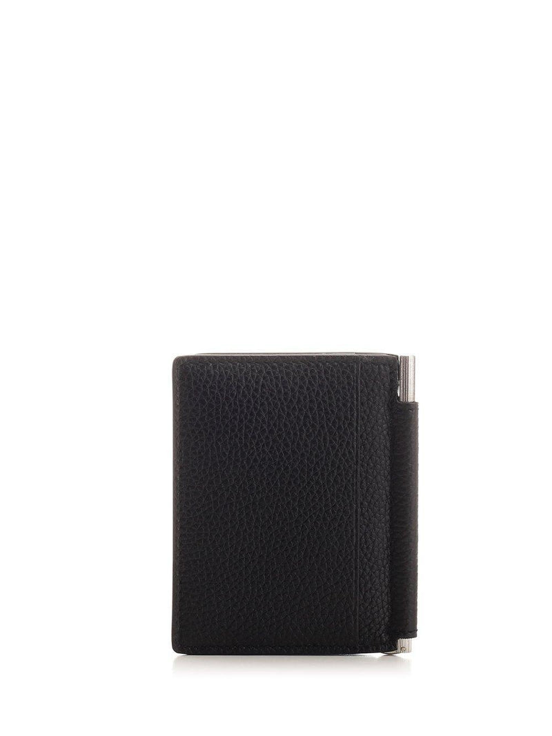 Tom Ford Logo Printed Money-clip Wallet - Men - Piano Luigi