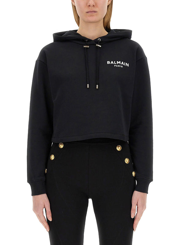 Balmain Hoodie - Women - Piano Luigi