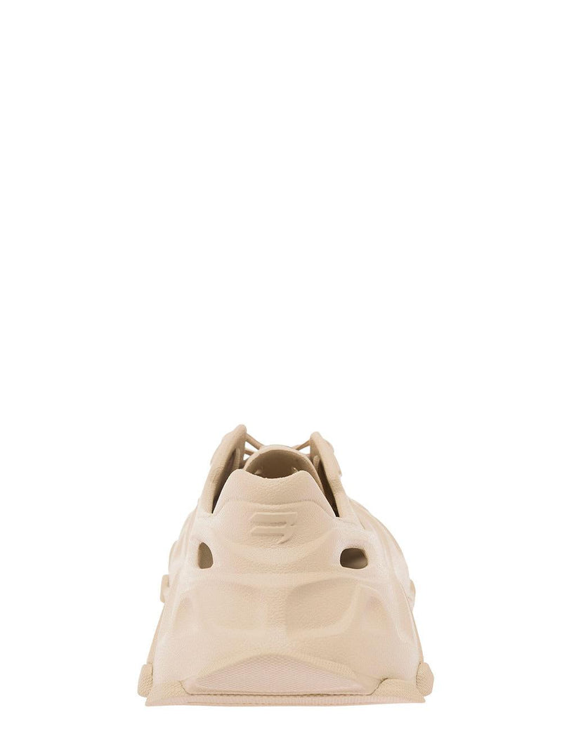 White hd Sneakers With Embossed Balenciaga Logo In Rubber Man - Men - Piano Luigi