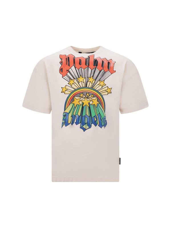 Palm Angels rainbow T-shirt - Men - Piano Luigi