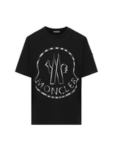 Moncler Logo Printed Crewneck T-shirt - Women - Piano Luigi