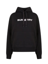 Burberry Logo Hooded Oversized Sweatshirt - Women - Piano Luigi