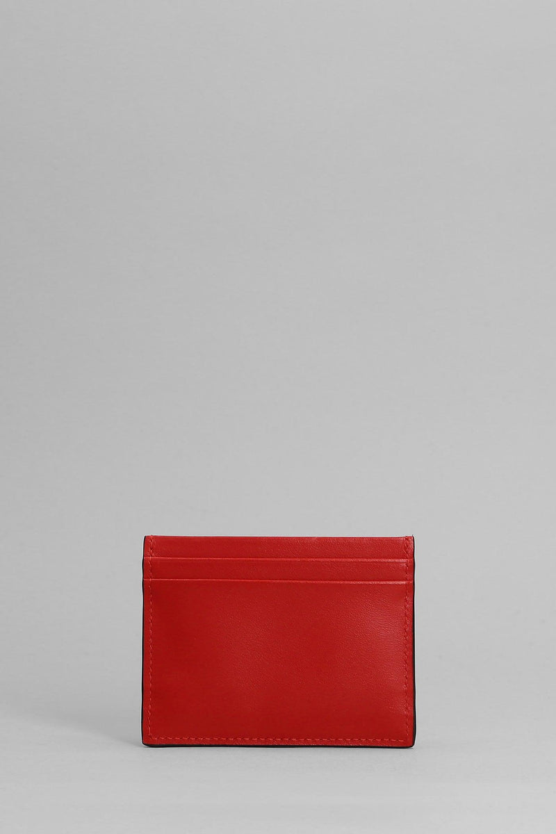 Christian Louboutin Wallet In Red Leather - Men - Piano Luigi