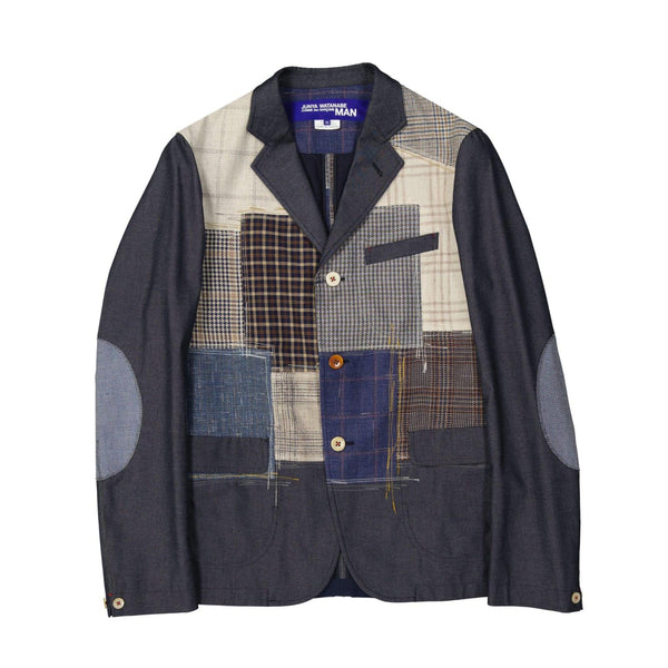 Comme des Garçons Patchwork Cotton Jacket - Men - Piano Luigi