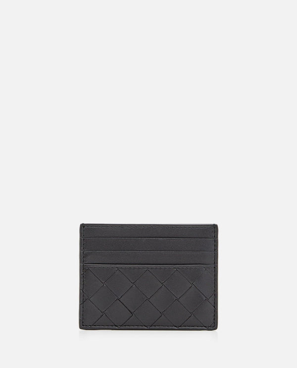 Bottega Veneta Leather Card-holder - Women - Piano Luigi