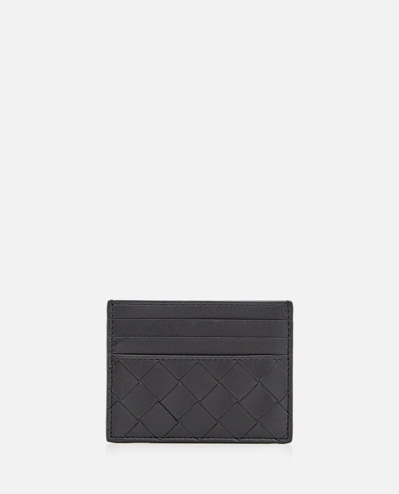 Bottega Veneta Leather Card-holder - Women - Piano Luigi