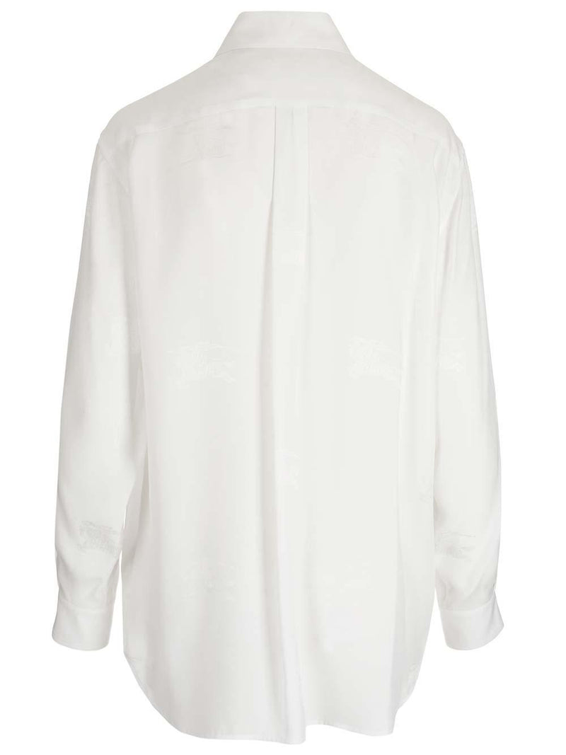 Burberry Oversied Silk Shirt - Women - Piano Luigi