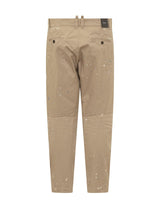 Dsquared2 D2 Cotton Trousers - Men - Piano Luigi