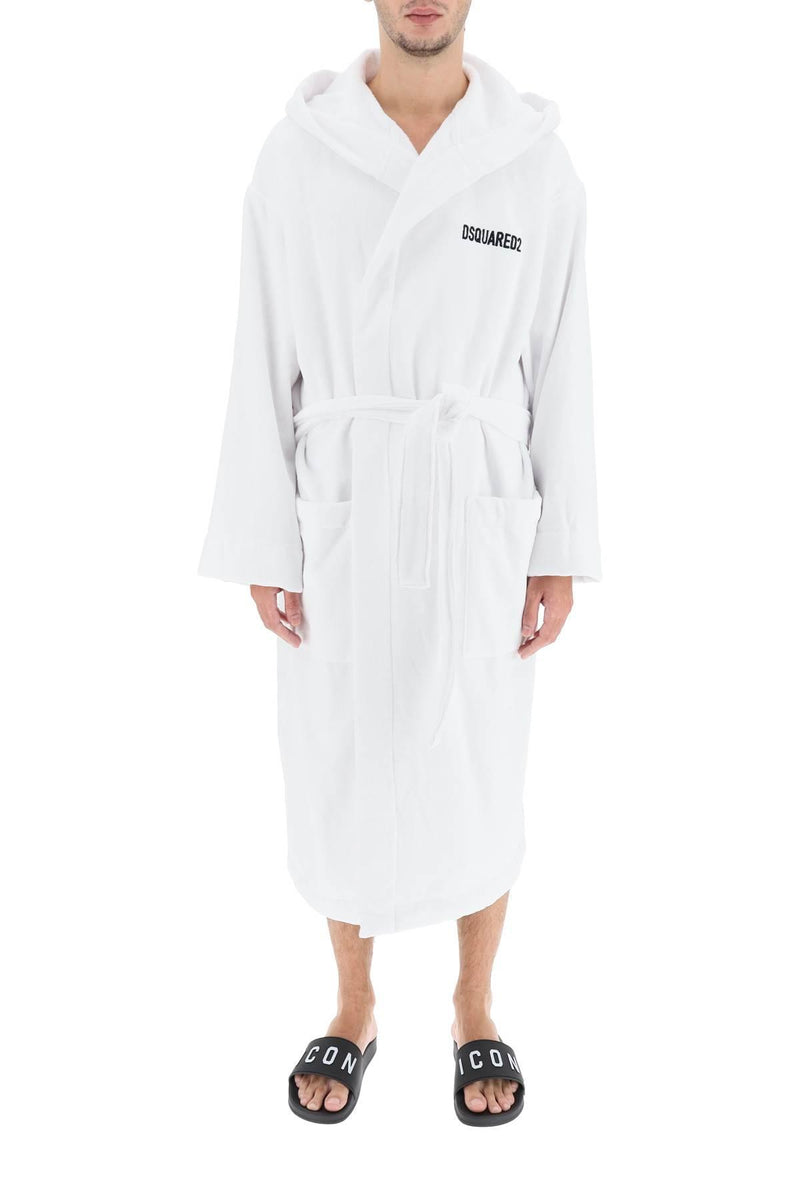 Dsquared2 Icon Bathrobe - Men - Piano Luigi