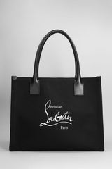 Christian Louboutin Nastroloubi Tote In Black Cotton - Women - Piano Luigi