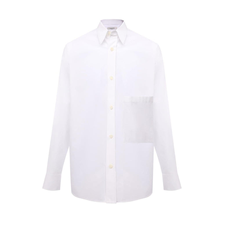 Valentino Oversized Cotton Shirt - Men - Piano Luigi