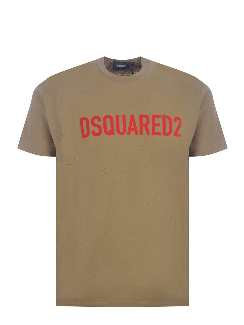 T-shirt Dsquared2 In Cotton - Men - Piano Luigi