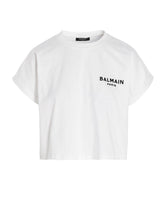 Balmain Cotton Crew-neck T-shirt - Women - Piano Luigi