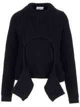 Off-White Cut-out Sweater - Women - Piano Luigi