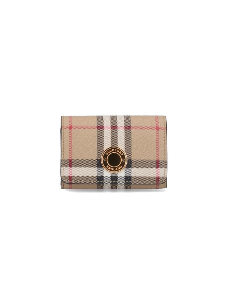 Burberry check Shoulder Card Holder - Women - Piano Luigi