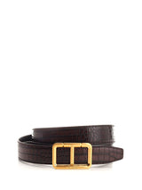 Tom Ford Leather Belt - Men - Piano Luigi