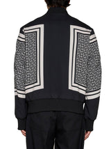 Balmain Reversible Monogram Bomber Jacket - Men - Piano Luigi