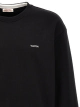 Valentino Logo Print Sweatshirt - Men - Piano Luigi