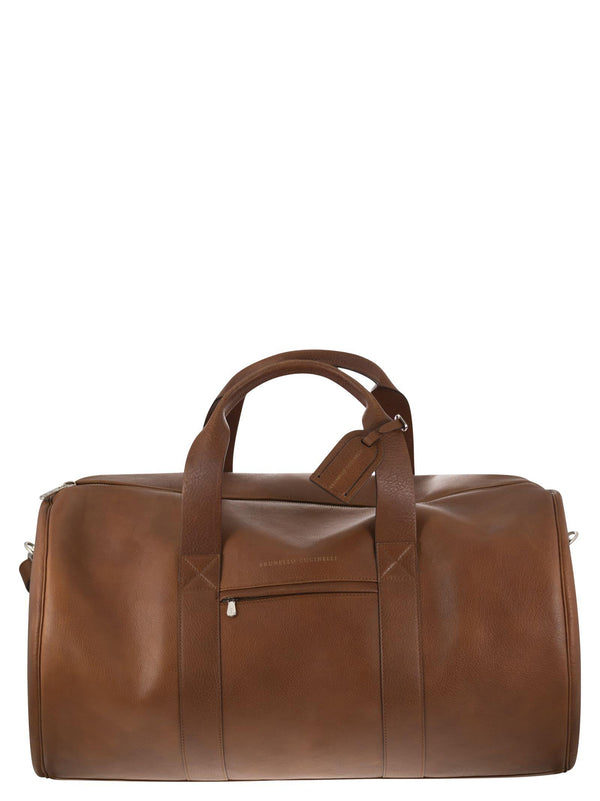 Brunello Cucinelli Leather Active Bag - Men - Piano Luigi