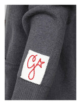 Golden Goose Cardigan In Cotton With Logo - Men - Piano Luigi