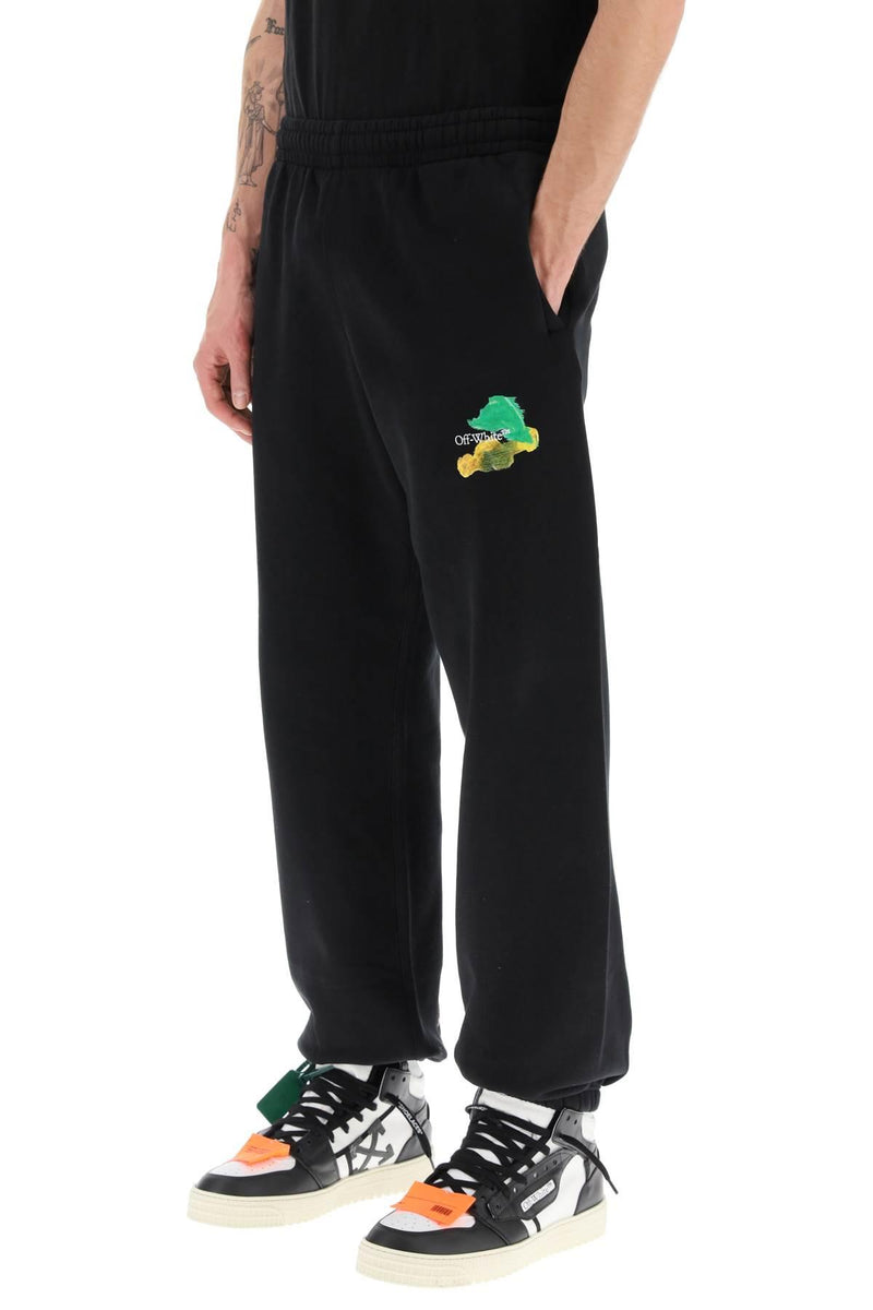 Off-White Brush Arr Sweatpants - Men - Piano Luigi