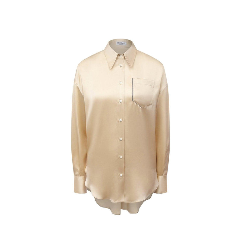 Brunello Cucinelli Silk Shirt - Women - Piano Luigi