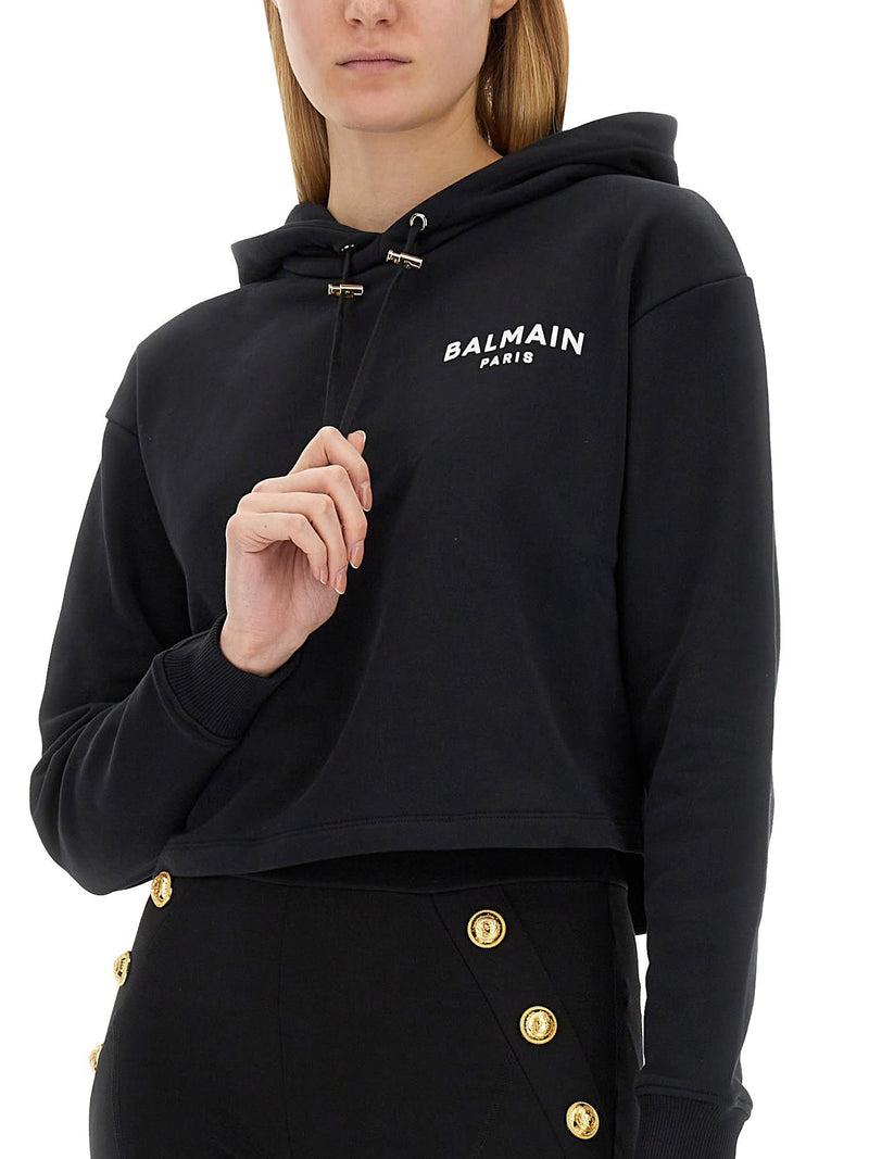 Balmain Hoodie - Women - Piano Luigi